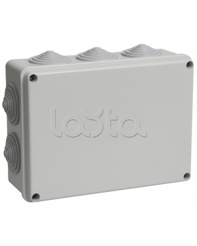 Коробка КМ41244 распаячная для о/п (RAL7035, 10 гермовводов) IEK UKO11-190-140-070-K41-55 в Первоуральске Аксессуары для средств охраны периметра Pintop.ru