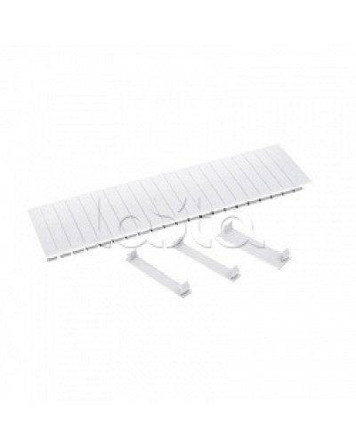 Заглушка 12 модулей белая IEK YZM10-12-K01 в Первоуральске Аксессуары для кабель-канала Pintop.ru