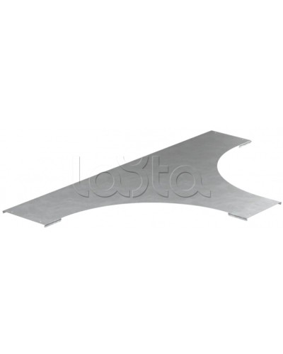 Крышка разв. лестн. LESTA Т-обр. осн. 200мм R600 HDZ IEK (CRT05D-4-200-10-HDZ) в Первоуральске Аксессуары для лотков Pintop.ru