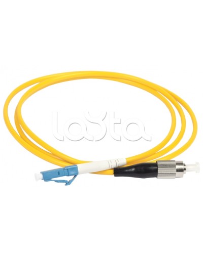 Патч-корд оптический, SM, 9/125 (OS2), FC/UPC-LC/UPC, (simplex), 1м FPC09-FCU-LCU-C1L-1M в Первоуральске Патч-корды оптические Pintop.ru