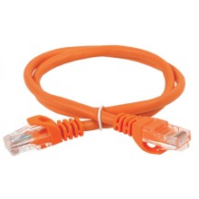ITK Коммутационный шнур кат. 5Е UTP LSZH 10м оранжевый (PC07-C5EUL-10M)