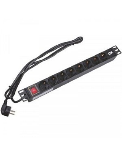 Блок розеток на 8 розеток 19 ITK PH22-9D1 в Первоуральске Блоки розеток Pintop.ru