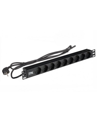 Блок розеток на 9 розеток 19 ITK PH22-9D1 в Первоуральске Блоки розеток Pintop.ru