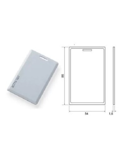 Карта Mifare Clamshell IronLogic IL-05M (num) в Первоуральске Оптовые идентификаторы Pintop.ru