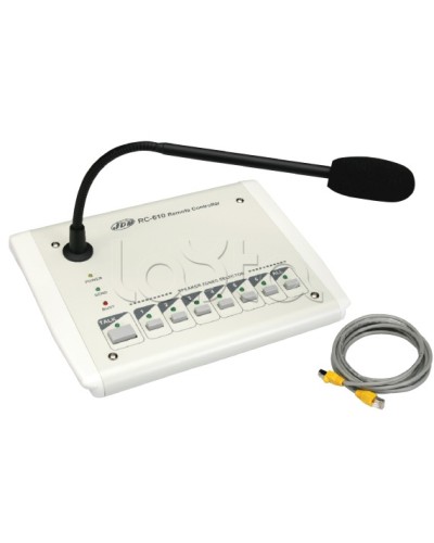 Станция настольная микрофонная JDM RC-610 в Первоуральске Микрофонные консоли и микрофоны Pintop.ru