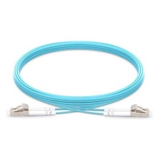 Патч-корд оптический дуплексный, LC/PC-LC/PC, OM4, LSZH, 1.5м LANMASTER LAN-2LC-2LC/OM4-1.5