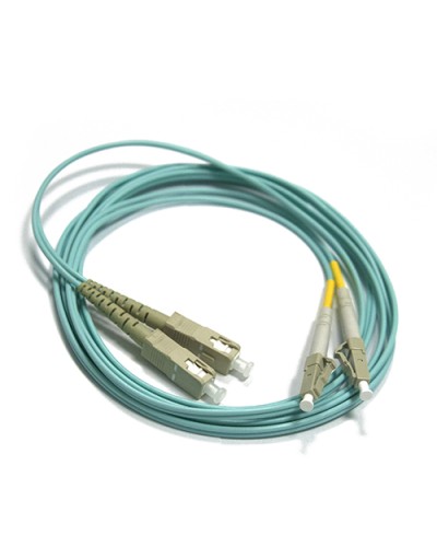 Шнур оптический LC-SC, duplex, 50/125, OM3, LSZH, 3 м LANMASTER LAN-2LC-2SC/OM3-3.0 в Первоуральске Патч-корды оптические Pintop.ru