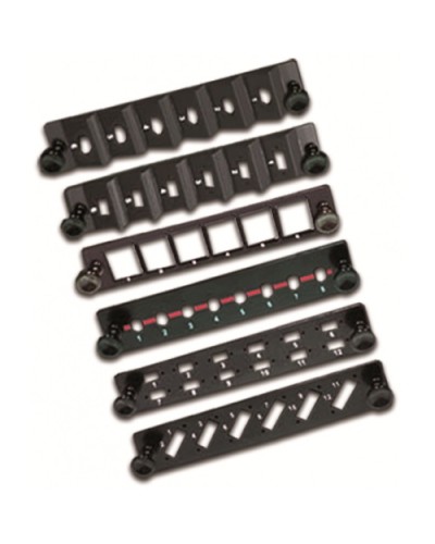 Панель адаптерная на 6 модулей типа Keystone для кросса LAN-FOB10-1P LANMASTER LAN-FP10-6OK в Первоуральске Аксессуары для стоек и шкафов Pintop.ru