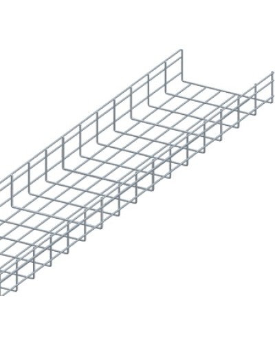 Лоток проволочный 100х150мм, Ф3.8мм, оцинкованный (3 м) LANMASTER LAN-MT100x150-3.8EZ в Первоуральске Кабельные лотки Pintop.ru