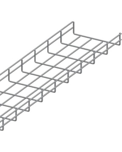 Лоток проволочный 50х100мм, Ф3.8мм, оцинкованный (3 м) LANMASTER LAN-MT50x100-3.8EZ в Первоуральске Кабельные лотки Pintop.ru