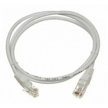 Патч-корд RJ45 - RJ45, 4 пары, FTP, категория 6A, 5 м, серый, LSZH LANMASTER LAN-PC45/S6A-5.0-GY