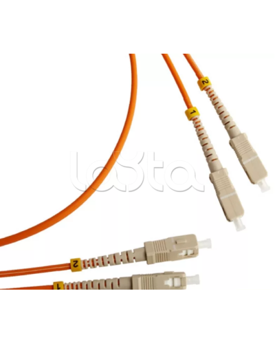 Патч-корд оптический LANMASTER LAN-SC-SC/SU-0.5 в Первоуральске Патч-корды и пигтейлы Pintop.ru