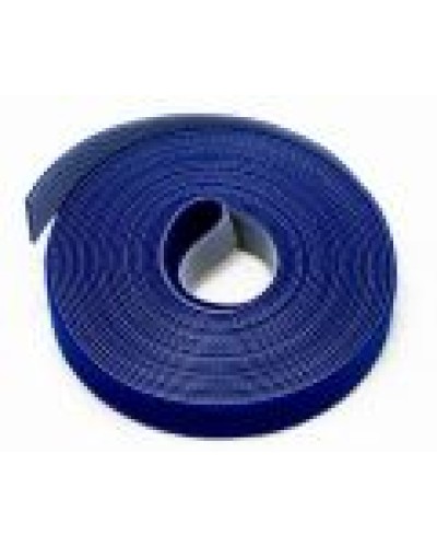 Хомут-липучка LANMASTER шириной 20 мм, 30 м, синий LANMASTER LAN-VCM30M-BL в Первоуральске Стяжки-хомуты Pintop.ru