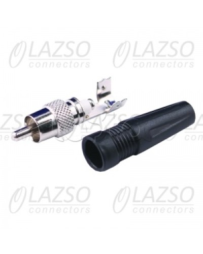 Разъем штекер RCA под винт LAZSO (APR012) в Первоуральске Коннекторы Pintop.ru