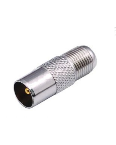 Переходник PAL (TV) штекер - F розетка LAZSO APTVF10 в Первоуральске Коннекторы Pintop.ru