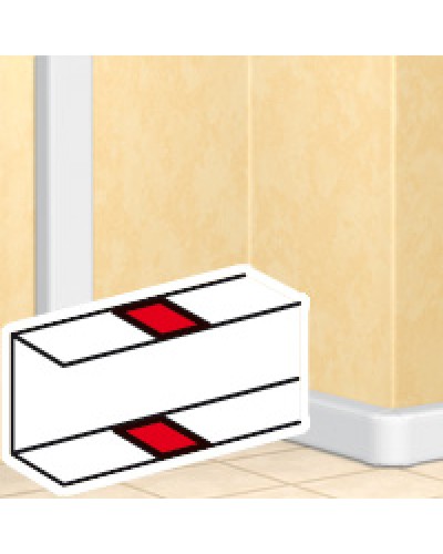 Накладка на стык кабель-канала 105х50 LEGRAND 010696 в Первоуральске Аксессуары для кабель-канала Pintop.ru