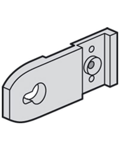 Комплект из 4 металлических скоб Legrand 020100 в Первоуральске Расходные материалы для шкафов и стоек Pintop.ru