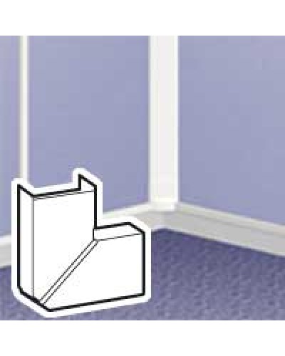 Угол плоский 40x12.5 Legrand 033316 в Первоуральске Аксессуары для кабель-канала Pintop.ru