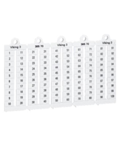 Пластина маркерная Legrand 039517 в Первоуральске Аксессуары для кабель-канала Pintop.ru