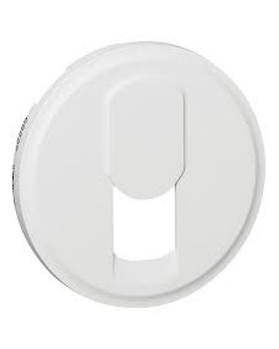 Лицевая панель для розетки телефонной белый Celiane Legrand 068237 в Первоуральске Аксессуары для кабель-канала Pintop.ru