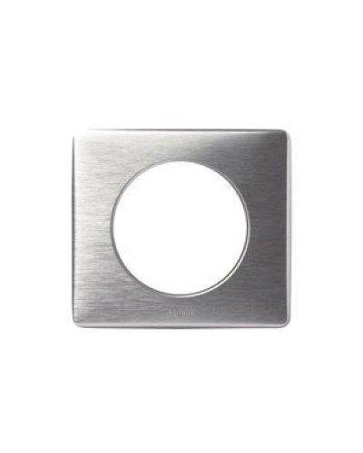 Рамка 1 пост алюминий Celiane Legrand 068921 в Первоуральске Аксессуары для кабель-канала Pintop.ru