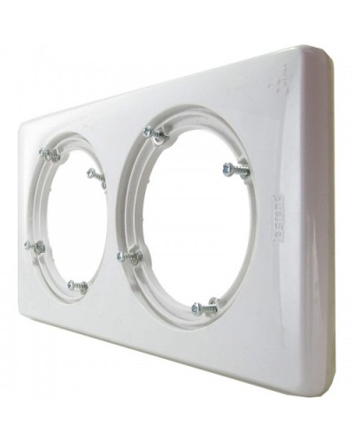 Рамка 2 поста IP44, белая Celiane Legrand 069072 в Первоуральске Аксессуары для кабель-канала Pintop.ru