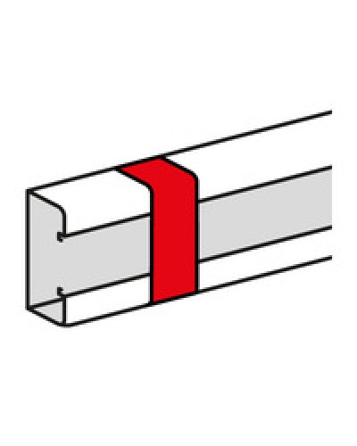 Накладка на стык профиля кабель-канала METRA 100x50 Legrand (638036) в Первоуральске Аксессуары для кабель-канала Pintop.ru