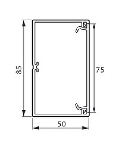 Кабель-канал METRA 85x50 Legrand (638080) в Первоуральске Кабель-канал Pintop.ru