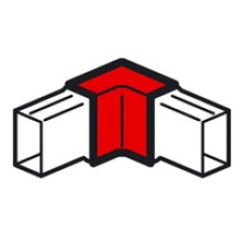 Угол внутренний для кабель-канала METRA 20x12 Legrand (638121)