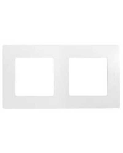 Рамка 2 поста Etika белый Legrand 672502 в Первоуральске Аксессуары для кабель-канала Pintop.ru
