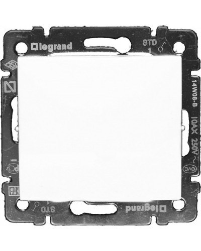 Переключатель промежуточный Valena 10 AX 250 В белый Legrand 774407 в Первоуральске Аксессуары для кабель-канала Pintop.ru