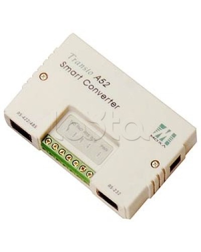 Преобразователь интерфейсов RS-232 в RS-422/485 с изоляцией 2 КВ Moxa A53/220VAC DB9 в Первоуральске Дополнительное оборудование для ОПС Pintop.ru