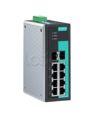 Коммутатор неуправляемый промышленный 8-портовый Moxa EDS-G308-2SFP в Первоуральске Коммутаторы Pintop.ru