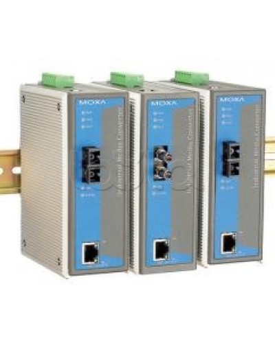 Медиаконвертер Ethernet 10/100BaseTX в 100BaseFX (ST) Moxa IMC-101-M-ST-T в Первоуральске Дополнительное оборудование для ОПС Pintop.ru