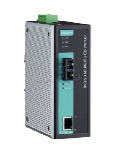 Медиаконвертер Ethernet 10/100BaseTX в 100BaseFX (SC) Moxa IMC-101-S-SC-T в Первоуральске Дополнительное оборудование для ОПС Pintop.ru