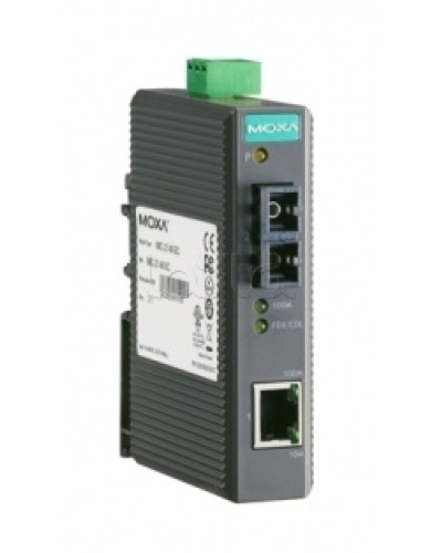 Медиаконвертер Ethernet 10/100BaseTX в 100BaseFX (SC) Moxa IMC-21-S-SC в Первоуральске Медиаконвертеры Pintop.ru