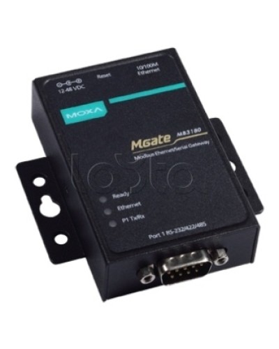 Преобразователь Modbus-RTU/ASCII в Modbus/TCP Moxa MGATE MB3180 в Первоуральске Дополнительное оборудование для ОПС Pintop.ru