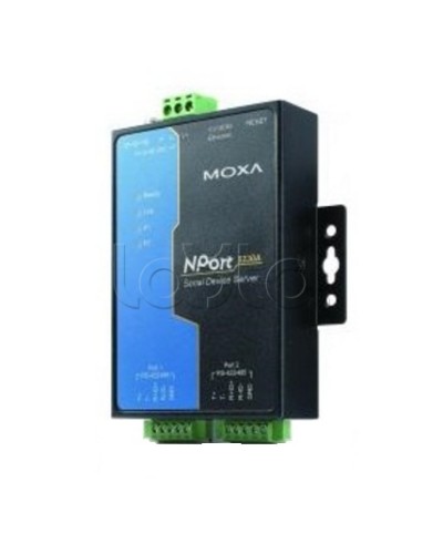 Сервер 2-портовый RS-422/485 в Ethernet Moxa NPort 5230A-T в Первоуральске Дополнительное оборудование для ОПС Pintop.ru