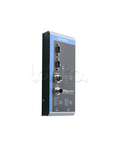 Сервер 2-портовый RS-232/422/485 в Ethernet Moxa NPort 5250AI-M12 в Первоуральске Дополнительное оборудование для ОПС Pintop.ru