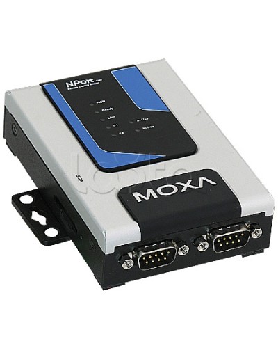 Сервер 2-портовый RS-232/422/485 в Ethernet Moxa NPort 6250 в Первоуральске Дополнительное оборудование для ОПС Pintop.ru