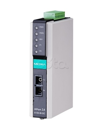 Сервер 1-портовый RS-232/422/485 в Ethernet Moxa NPort IA-5150I-S-SC в Первоуральске Дополнительное оборудование для ОПС Pintop.ru