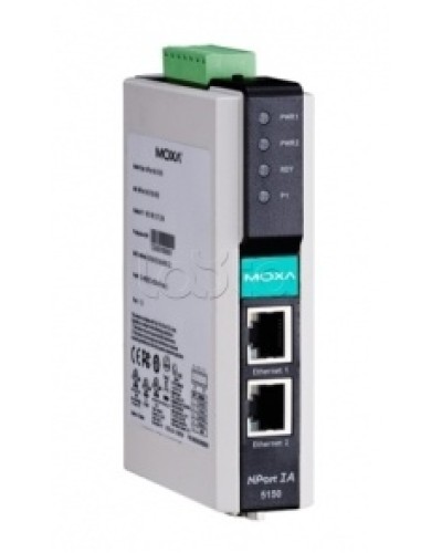 Сервер 2-портовый RS-232/422/485 в Ethernet Moxa NPort IA-5250 в Первоуральске Дополнительное оборудование для ОПС Pintop.ru
