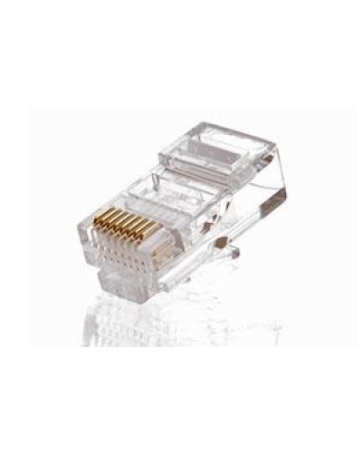 Разъем RJ-45 под витую пару категория 5е (1000 шт/уп) NETLAN EC-UP8P8C-5E-003-TR-1000 в Первоуральске Коннекторы Pintop.ru