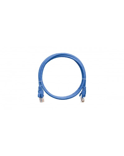 Шнур коммутационный 2хRJ45/8P8C, U/UTP, 4 пары, Кат.5е, LSZH, синий (0,3м) NIKOMAX NMC-PC4UD55B-003-C-BL в Первоуральске Патчкорды (медные) Pintop.ru