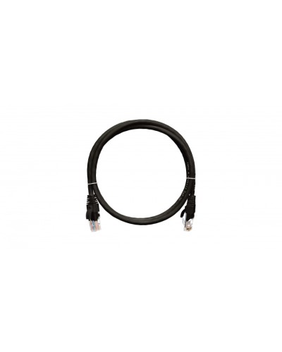 Шнур коммутационный 2хRJ45/8P8C, U/UTP, 4 пары, Кат.5е, LSZH, черный (5м) NIKOMAX NMC-PC4UD55B-050-C-BK в Первоуральске Патчкорды (медные) Pintop.ru