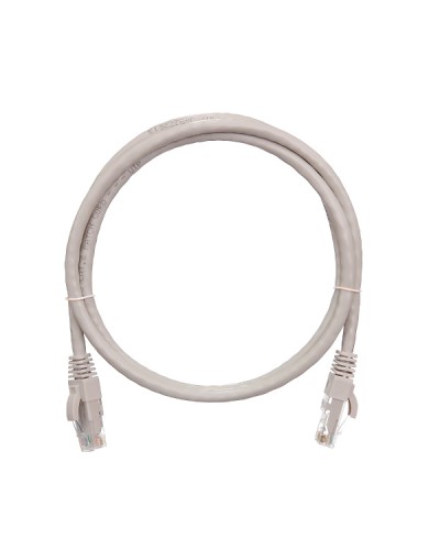 Шнур коммутационный 2хRJ45/8P8C U/UTP кат.6 (NMC-PC4UE55B-050-GY) NIKOMAX (5 м) в Первоуральске Патчкорды (медные) Pintop.ru