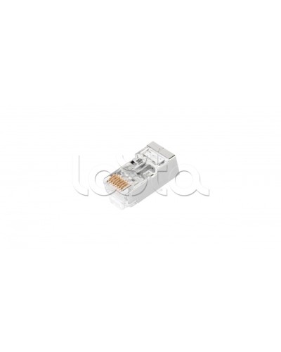 Коннектор NIKOMAX RJ45/8P8C под витую пару, Кат.5е (Класс D), уп-ка 100шт. (NMC-RJ88RZ50SD1-PT-100) в Первоуральске Коннекторы и разъемы Pintop.ru