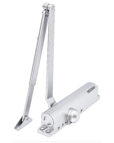 Доводчик NOTEDO DC-030-130 EN2-5 DA+BC (серебро) в Первоуральске Доводчики Pintop.ru