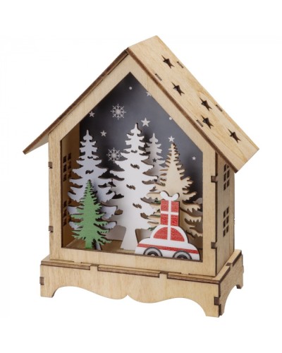 Гирлянда Navigator 95 052 NGF-D045-03 (новогодний домик) в Первоуральске Источники света(Лампы) Pintop.ru