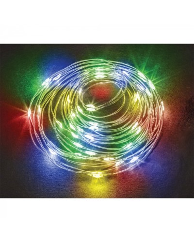 Гирлянда Navigator 95 071 NGF-D049-04 (микро роса RGBY) в Первоуральске Источники света(Лампы) Pintop.ru